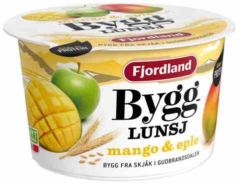 Bilde av Fjordland Byggrynslunsj med mango og eple.