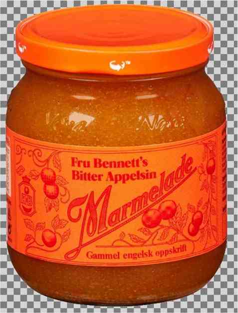 Bilde av Bennetts appelsinmarmelade bitter 430 gr. Bilde av Bennetts appelsinmarmelade bitter 430 gr.