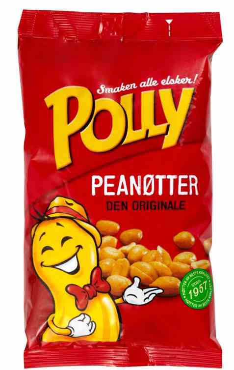 Bilde av Polly peanøtter salte 880 gr.