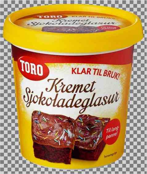 Bilde av Toro Kremet Sjokoladeglasur.