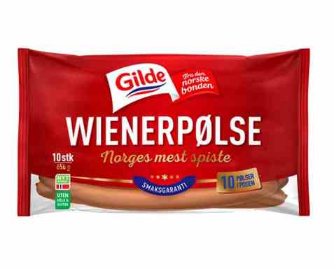 Bilde av Gilde Wienerpølser 650 gr.