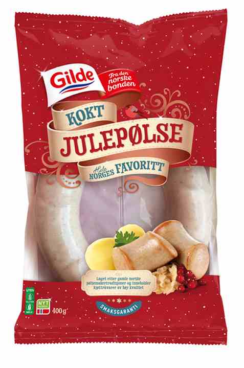Bilde av Gilde julepølse kokt 400 gr.