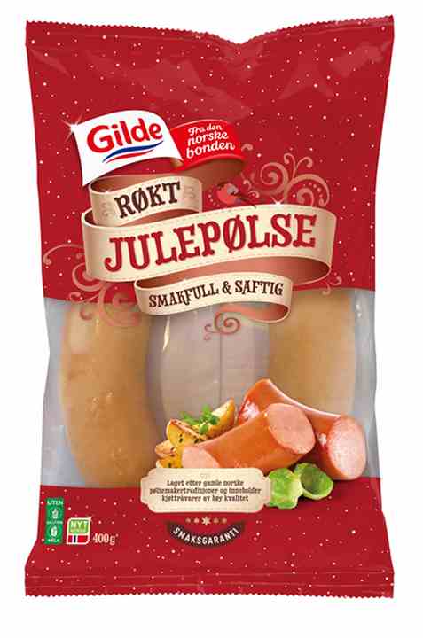 Bilde av Gilde Julepølse røkt 400 gr.