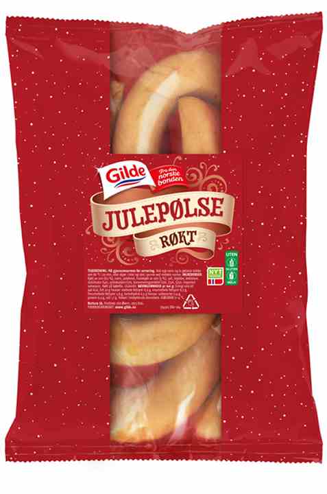 Bilde av Gilde Julepølse røkt 1600 gr.