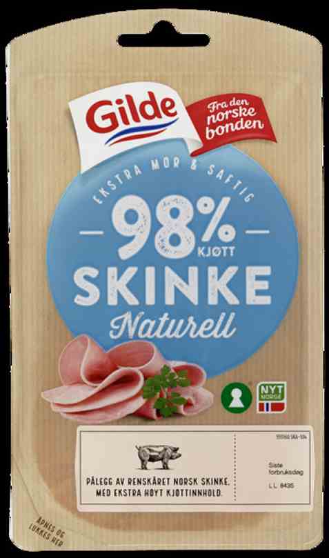 Bilde av Gilde Naturlig God Skinke 90g.