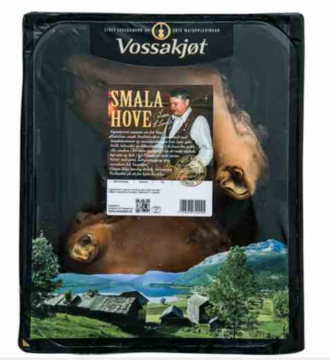 Bilde av Vossakjøt eldhusrøykt smalahove.
