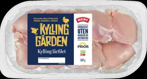 Bilde av Prior Kylling lårfilet kyllinggården.