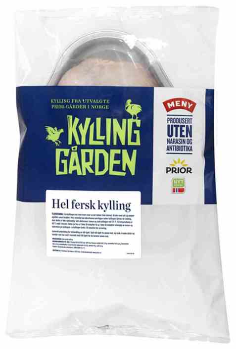 Bilde av Prior hel kylling kyllinggården.