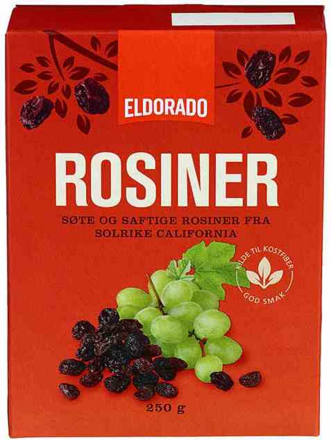 Bilde av Eldorado rosiner 250 gr.