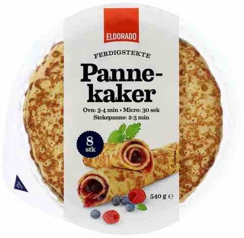 Bilde av Eldorado pannekaker stekte.