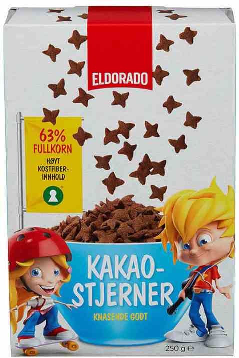 Bilde av Eldorado kakaostjerner.