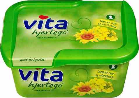 Bilde av Vita hjertego margarin 370 gr.