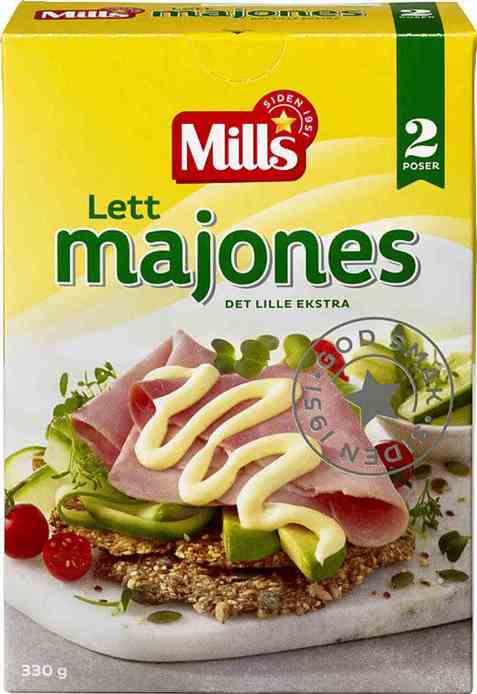 Bilde av Mills lett majones 330 gr.