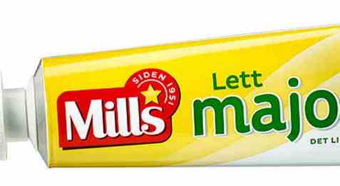 Bilde av Mills lett majones 170 gr tube.
