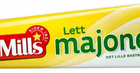 Bilde av Mills lett majones 105 gr tube.