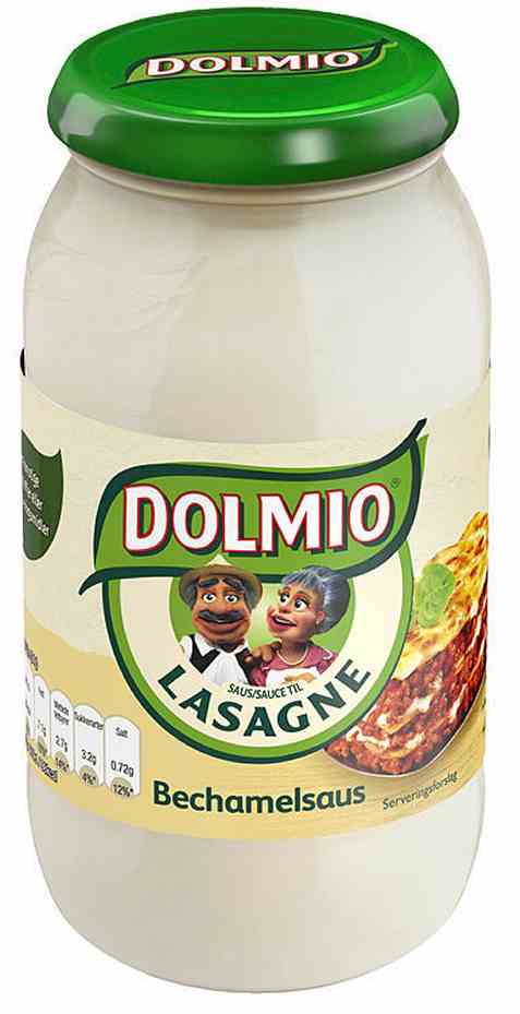 Bilde av Dolmio bechamel saus.