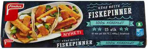 Bilde av Findus Våre beste fiskepinner.