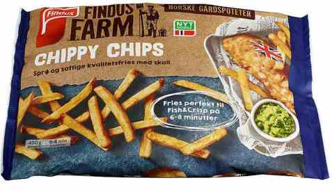 Bilde av Findus Farm chippy chips.