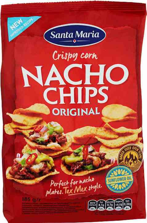 Bilde av Santa Maria nacho Chips 185 gr. Bilde av Santa Maria nacho Chips 185 gr.
