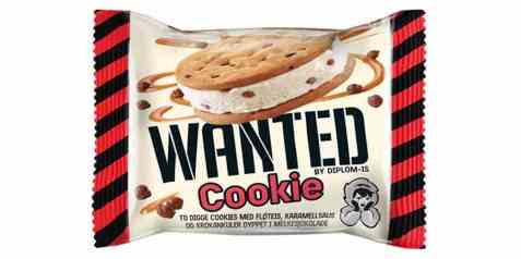 Bilde av Diplom-is wanted cookie 100ml.