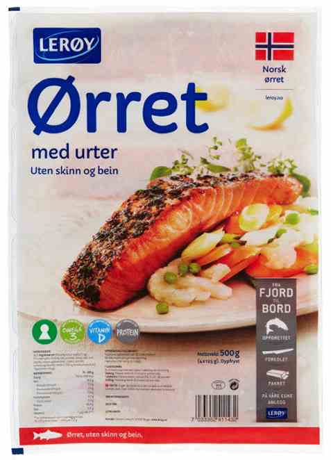 Bilde av Lerøy Ørretfilet med urter.