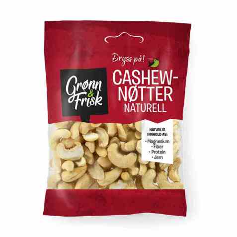 Bilde av Grønn og frisk cashewnøtter naturell.