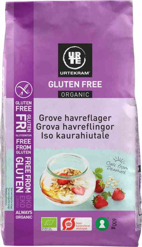Bilde av Urtekram grove glutenfrie havreflak 500 gr.