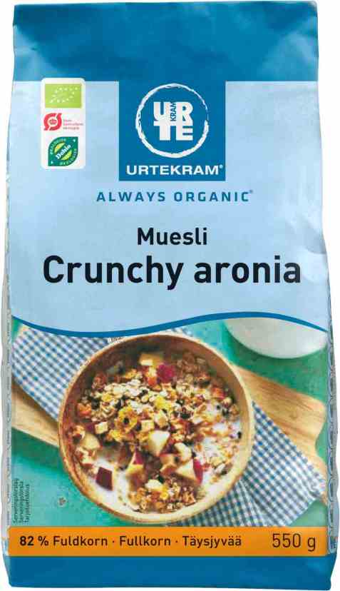 Bilde av Urtekram muesli crunchy aronia.