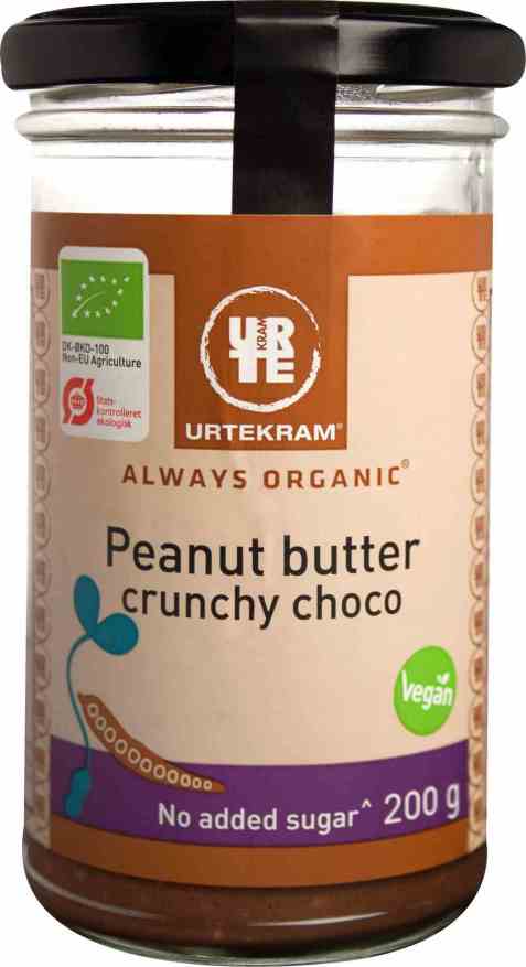 Bilde av Urtekram peanøttsmør crunchy kakao.