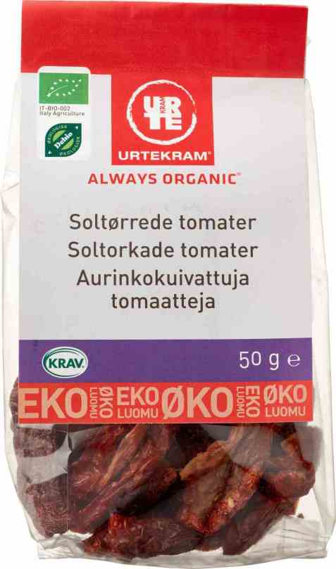 Bilde av Urtekram tomater soltørkede.