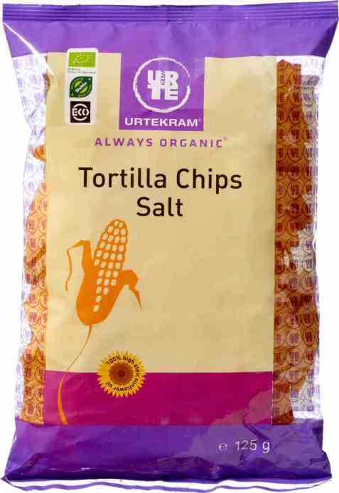 Bilde av Urtekram tortilla chpis salte.