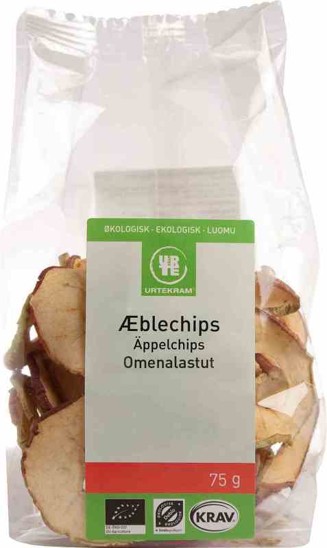 Bilde av Urtekram eple-chips.