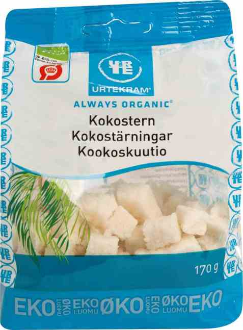 Bilde av Urtekram kokosterninger.