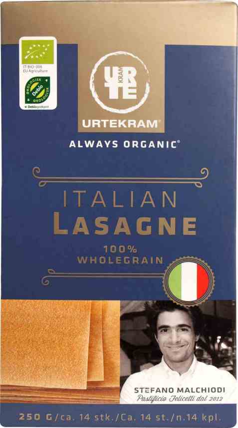 Bilde av Urtekram pasta lasagneplater.