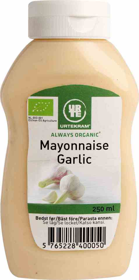 Bilde av Urtekram mayonnaise garlic.