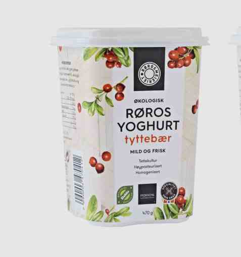 Bilde av Rørosmeieriet yoghurt tyttebær.