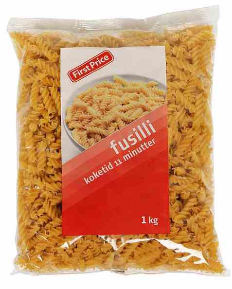 Bilde av First Price pasta fusilli.