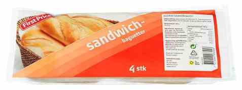 Bilde av First Price sandwichbaguetter fine.