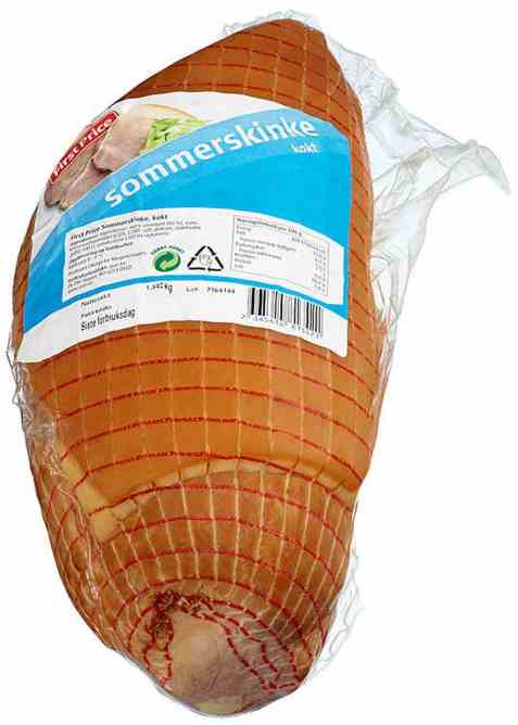 Bilde av First Price sommerskinke.