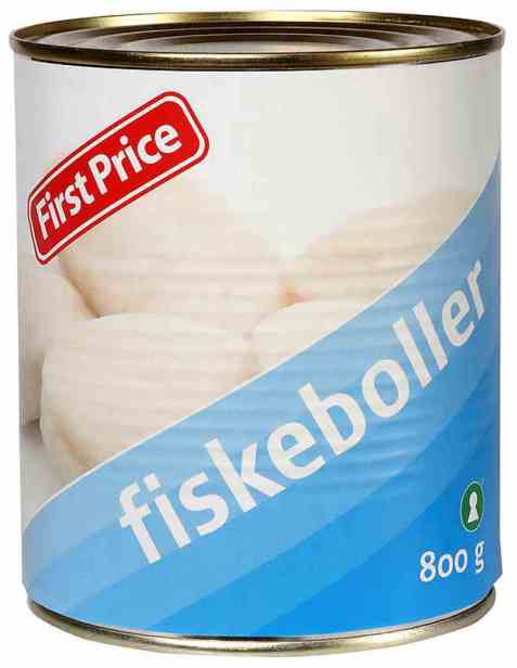 Bilde av First price fiskeboller.