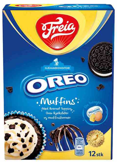 Bilde av Freia Oreo muffins miks 280 gr.