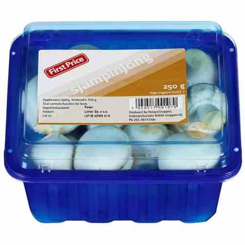 Bilde av First Price sopp champignon.