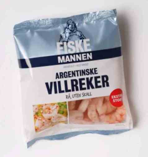 Bilde av Fiskemannen argentinske villreker 500 gr.
