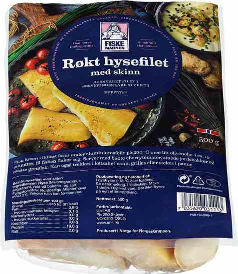 Bilde av Fiskemannen røkt hyse.
