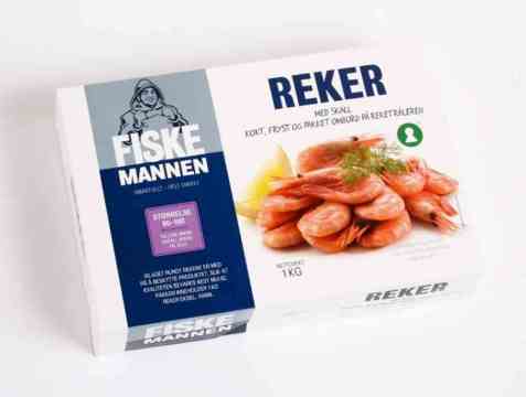 Bilde av Fiskemannen Reker frosne 80/100.