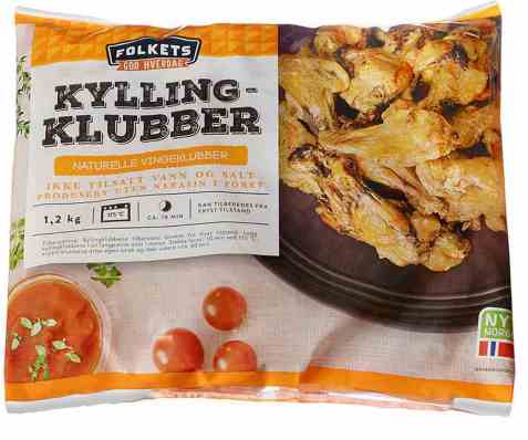 Bilde av Folkets kyllingklubber 1,2 kg.