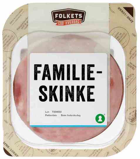 Bilde av Folkets familieskinke 150 gr.