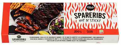 Bilde av Folkets shortribs hot and spicy.