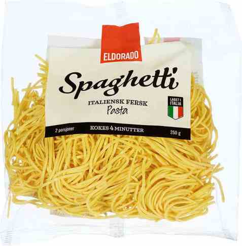Bilde av Fersk og ferdig spaghetti 250 gr.
