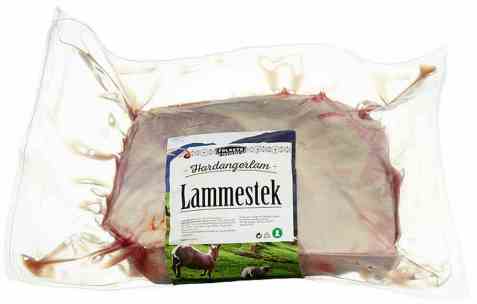 Bilde av Folkets lammestek med ben fra hardangerlam.